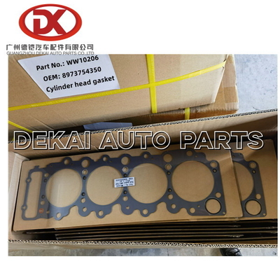 8 97375435 0 Isuzu の予備品のシリンダー ヘッドのガスケット 8973754350 4HK1